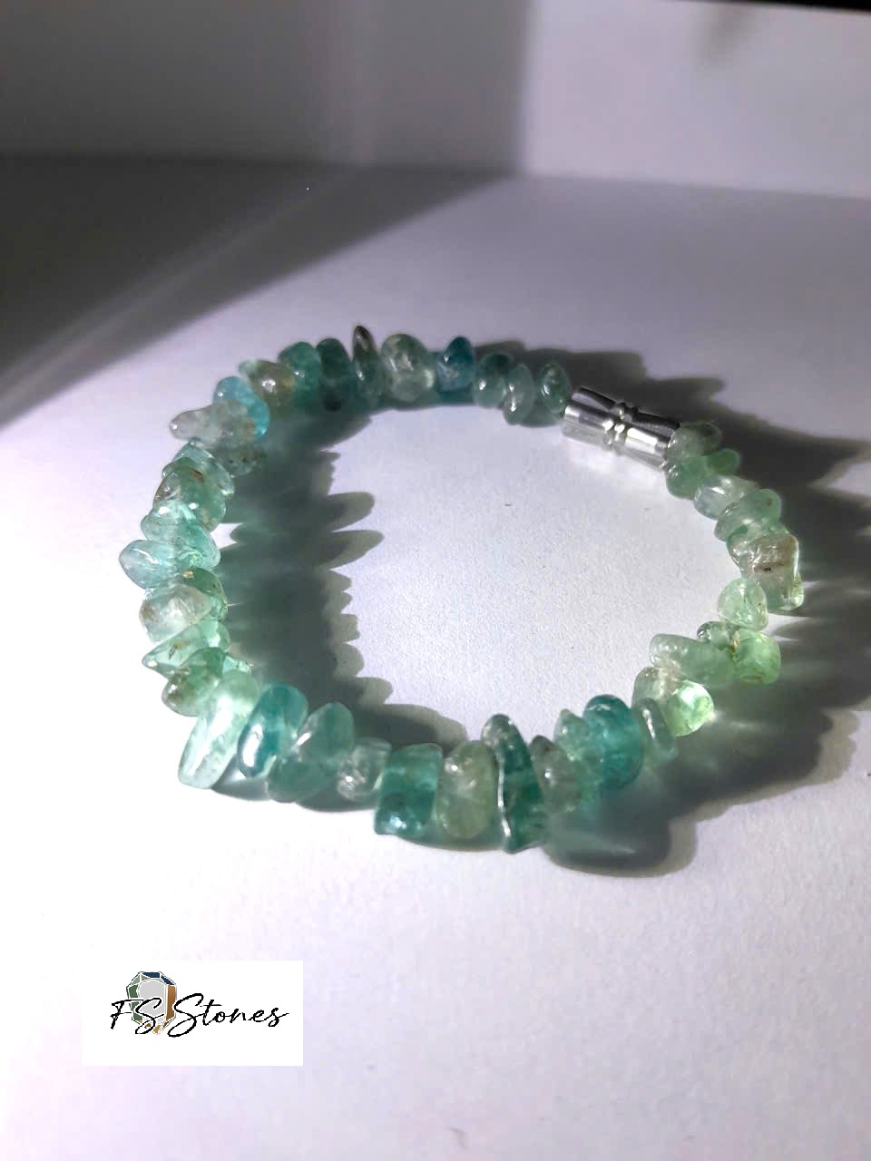 Lắc Tay Vòng tay Transparent Apatite - Vòng đá năng lượng phong thủy