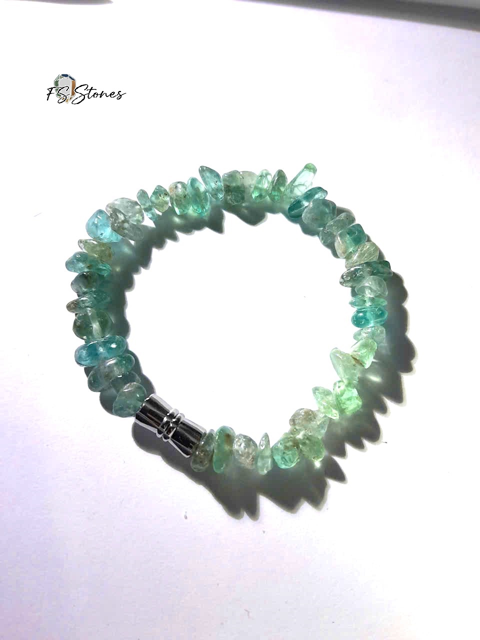 Lắc Tay Vòng tay Transparent Apatite - Vòng đá năng lượng phong thủy