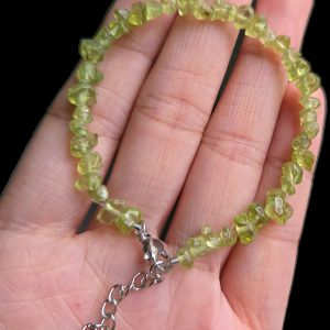 Lắc Tay Vòng tay đá Peridot - Vòng đá năng lượng phong thủy