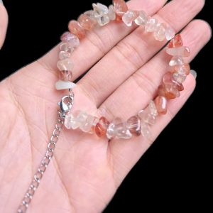 Lắc Tay Vòng tay Thạch Anh Lửa - Fire Quartz - Vòng đá năng lượng phong thủy